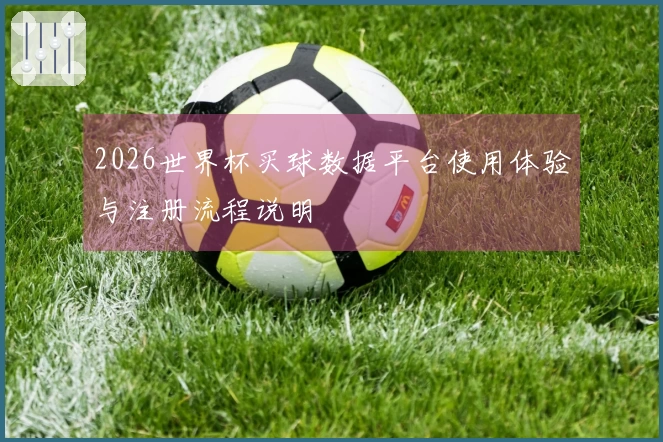 2026世界杯买球数据平台使用体验与注册流程说明