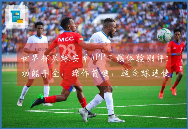 世界杯买球安卓APP下载体验测评：功能齐全，操作简便，适合球迷使用